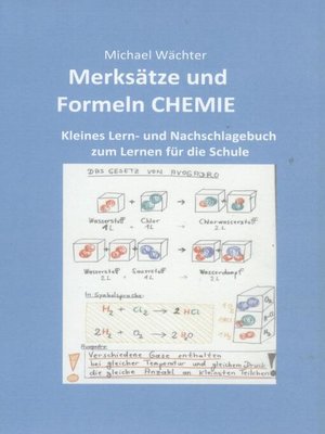 cover image of Merksätze und Formeln Chemie